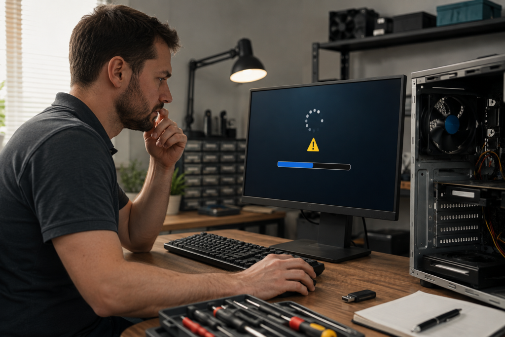 Windows не завантажується: покроковий порятунок Майстер діагностує комп’ютер, на якому Windows не завантажується та відображається помилка системи